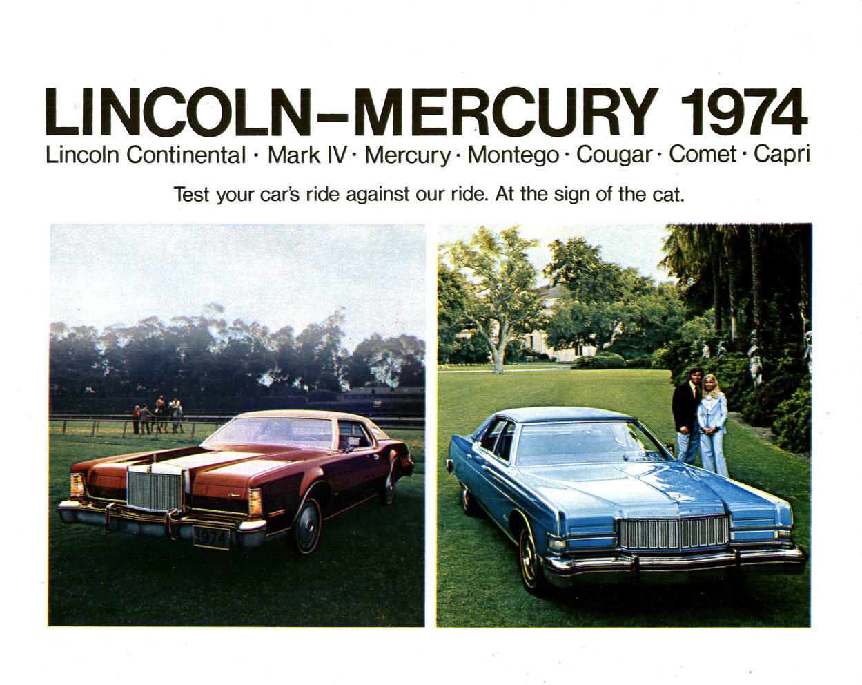 1974 Lincoln-Mercury Brochure